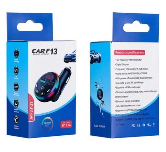 FM Трансмитер F13 Bluetooth