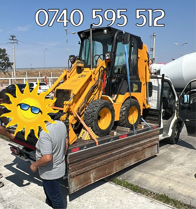 MINI BuldoExcavator jcb 1cx de inchiriat TULCEA