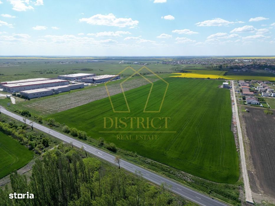 COM 0% Parcela cu deschidere la DN69, hale, servicii | Sanandrei