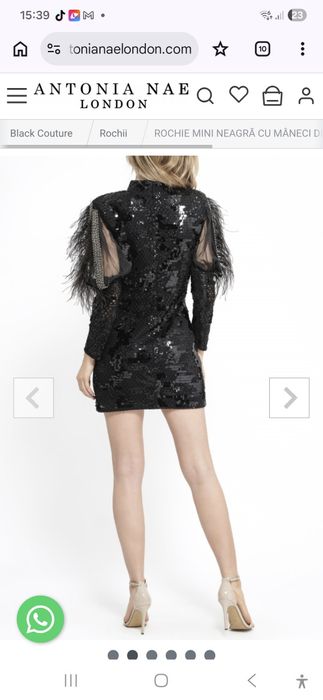 Rochie ocazie designer marime S-M