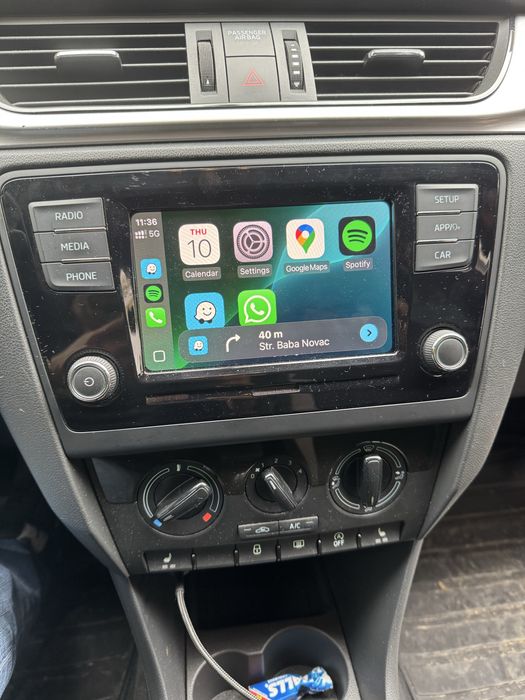 Skoda Activare Smart Link Apple Carplay Android Octavia Fabia Rapid