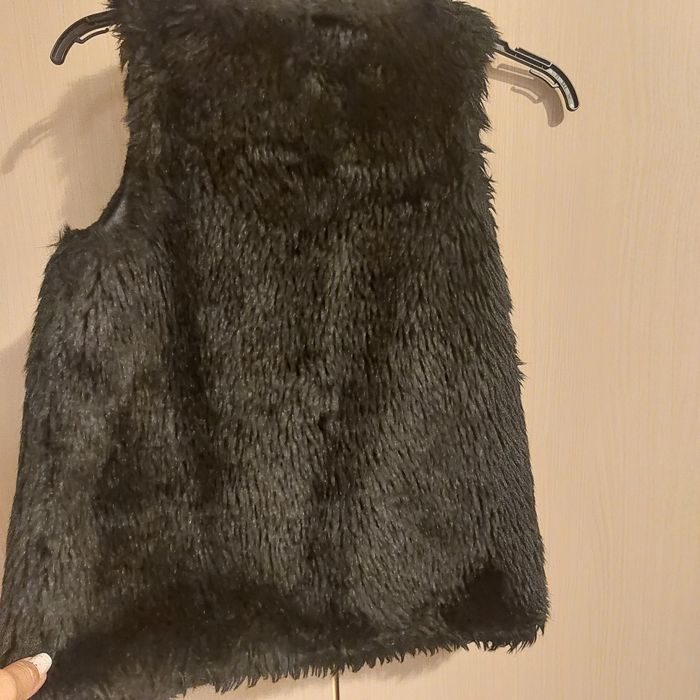 Vestă de blană pentru 8-10 ani