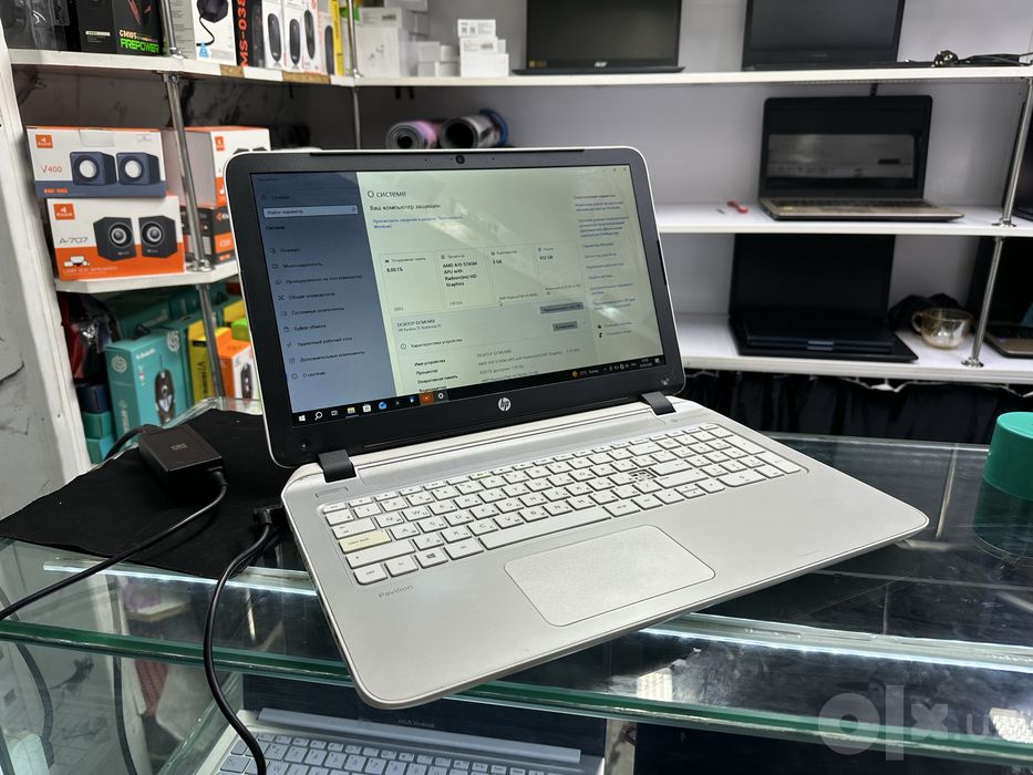 hp Noutbook ma’lumotlari rasmda