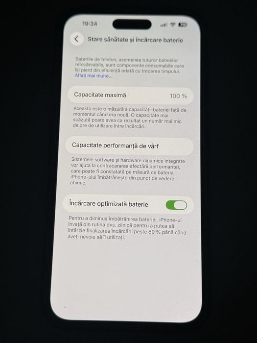 Iphone 14 Pro Max, Deep Purple, 256GB, 100% baterie