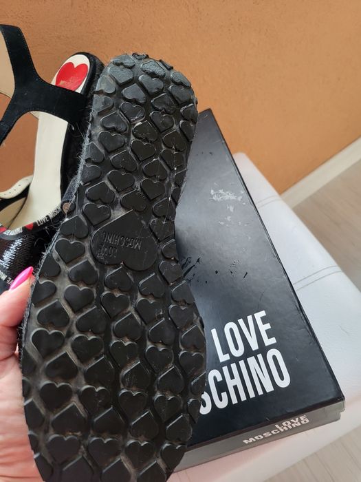Сандали еспадрили LOVE MOSCHINO