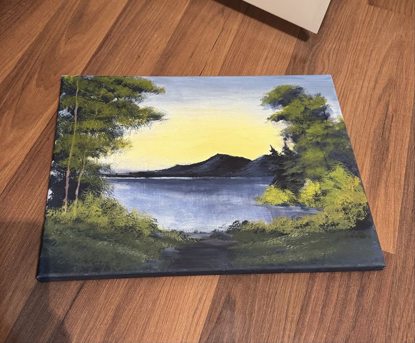 Картина пейзаж гор