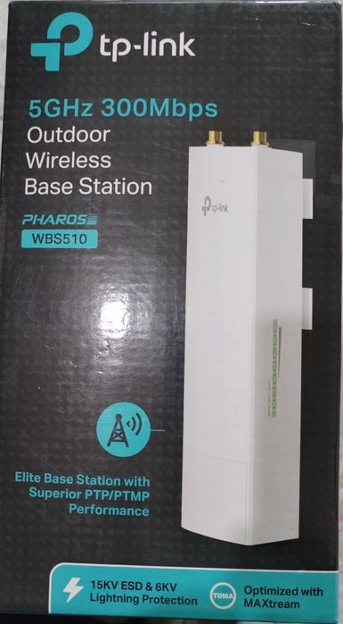 2 x Acces Point wireless pentru exterior TP-Link WBS510