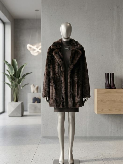 Яке RESERVED с изкуствени космк – S/M, 36