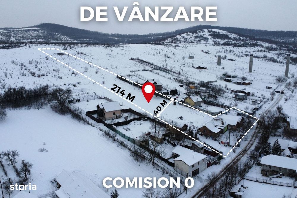 Teren intravilan cu drum asfaltat | Livezeni | 40 € / mp