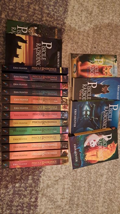 Cărți "Pisicile Războinice"+cadou