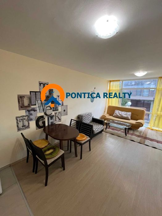 Просторен двустаен апартамент в комплекс в Слънчев бряг