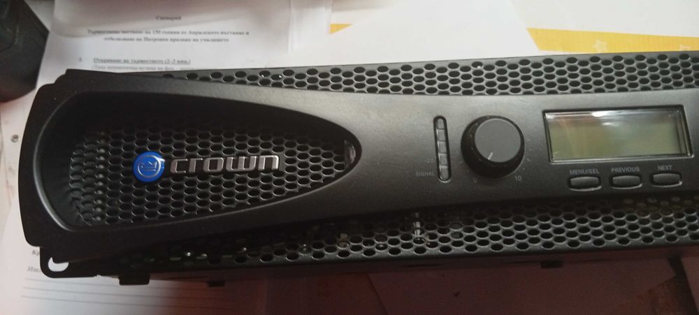 Crown XLS 402 и Crown XLS 1002