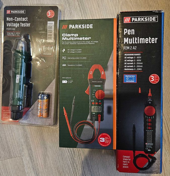 Lot Multimetru, Clampmetru, Tester