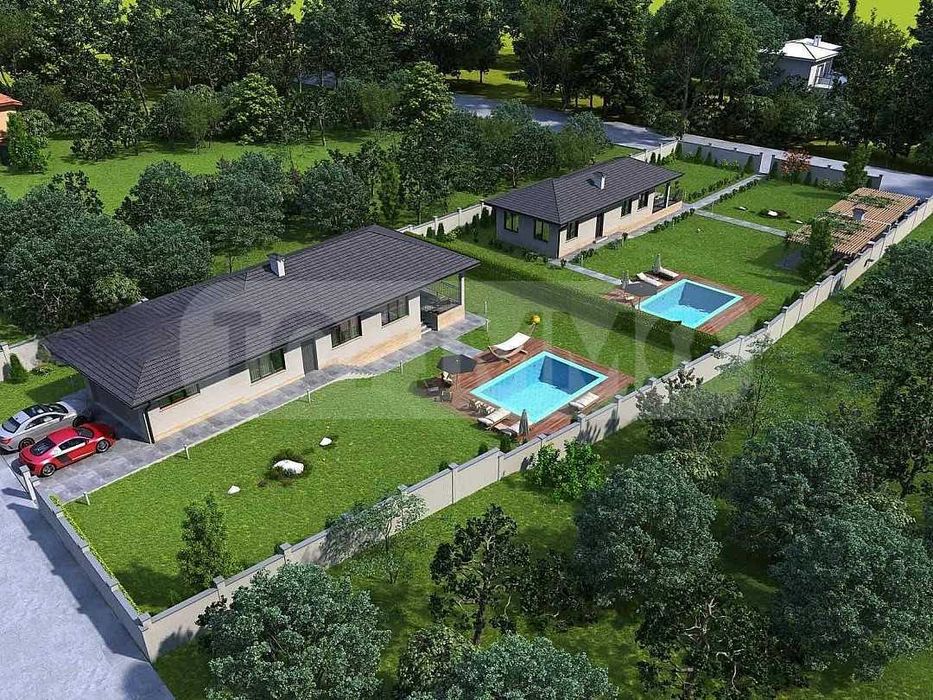 Новострояща се къща в село Равна гора