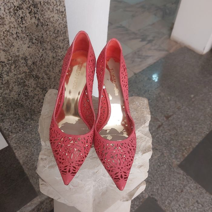 Pantofi de piele Emilio Pucci