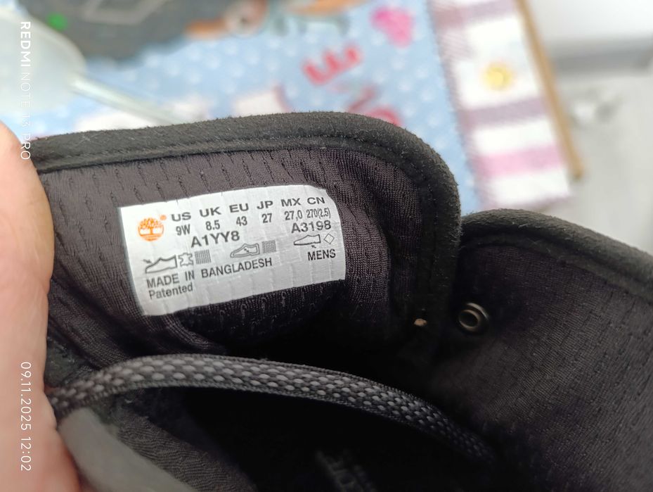 Timberland Brooklyn A1YY8''оригинални мъжки сникърси 43 номер