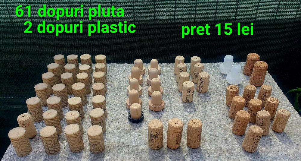 Dopuri pluta 61 bucati
