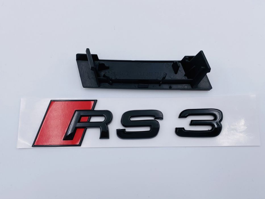 Set Embleme Audi RS 3 negru