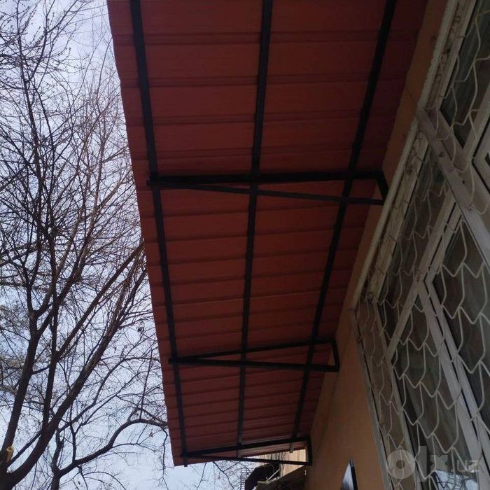 козырьки над окнами и ролики для белья быстро качественно
