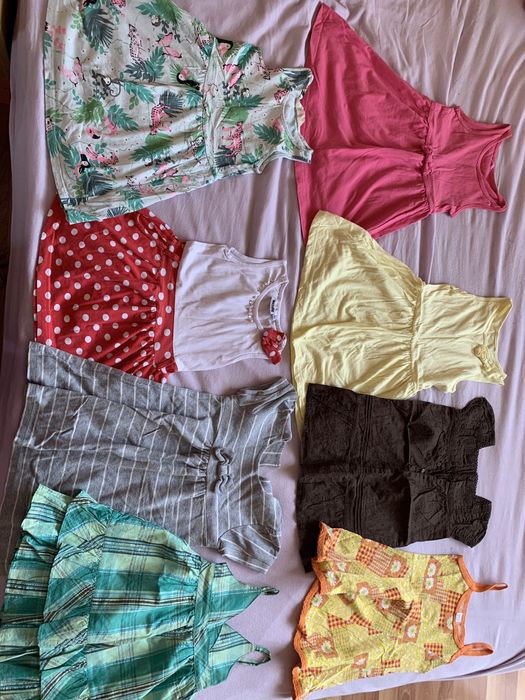 Рокли и дънки 2-3 години