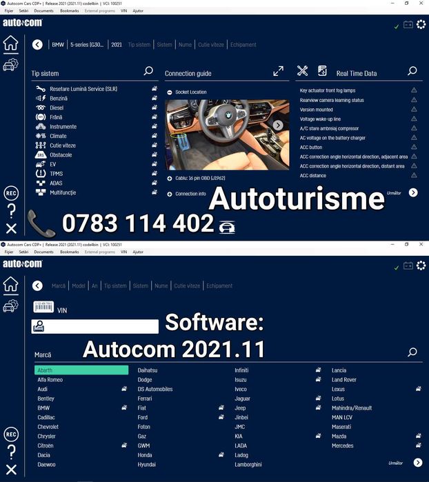 Interfata-Tester-Diagnoza Auto-2021.11-L.Română-MULTIMARCA-Profesional