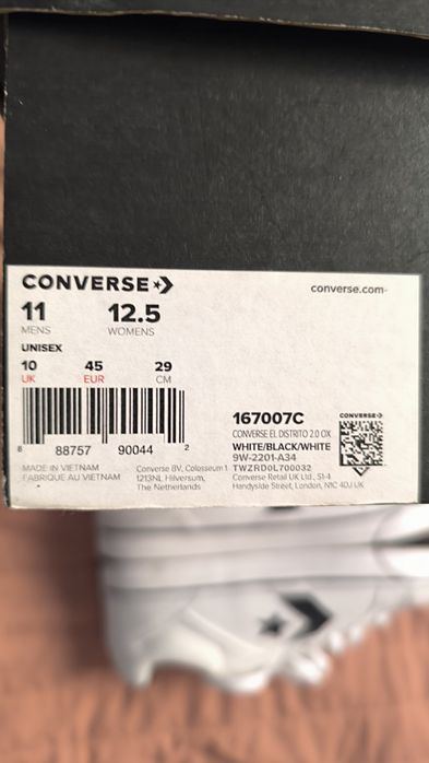 Кецове Converse, 45