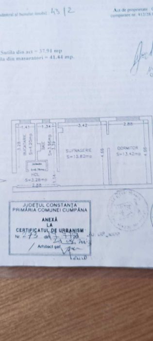 Apartament de vânzare în Cumpăna – Constanța