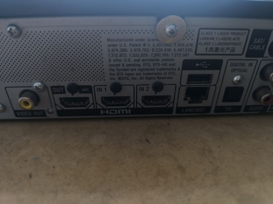 Домашно кино Сони с дистанционно две колони и буфер