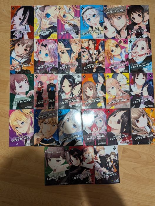Kaguya Sama Love is War (vol 1-27)