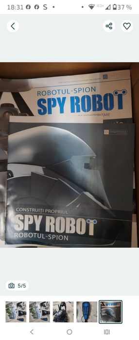 Robotul spion , colecția Eaglemoss complet pana la nr 90