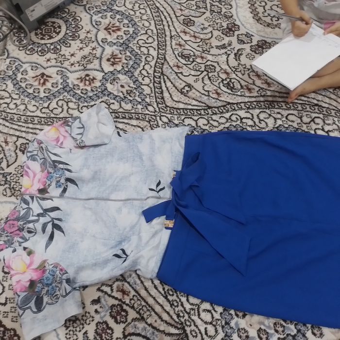 Kofta yupka 200ming ko'k rangli