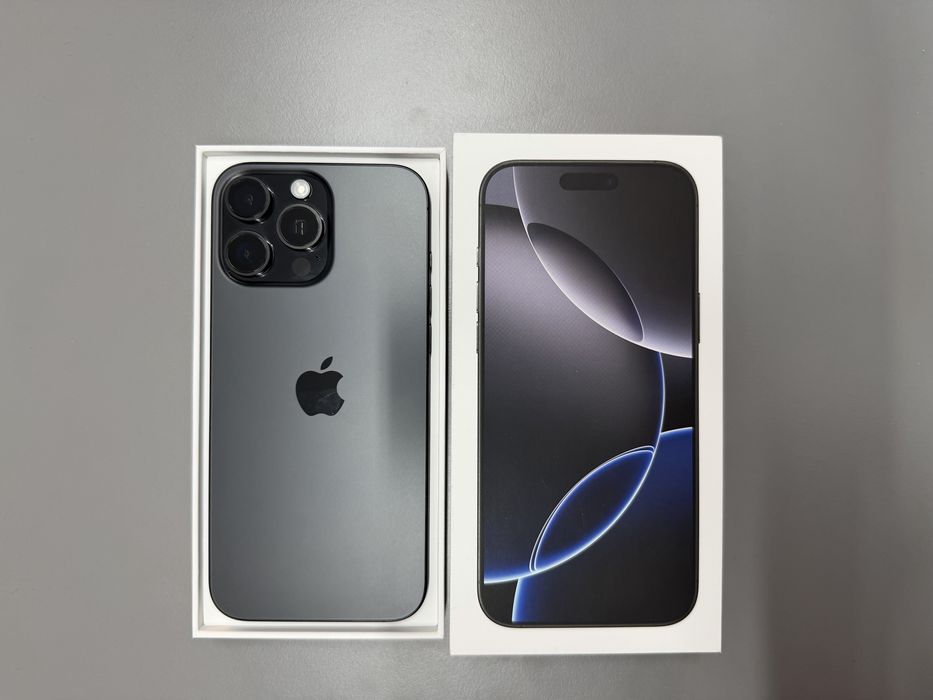 iPhone 16 Pro Max, Black Titanium, 512GB