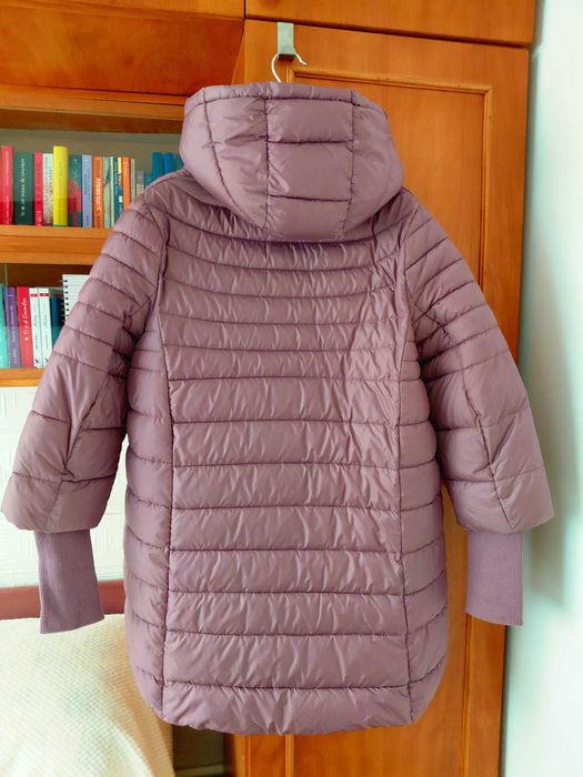 Geaca moderna,marime 46-48,culoare roz prafuit,nouai