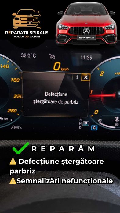 Reparatii senzor unghi volan Mercedes A B C GLC GLE VITO  CLA garantie