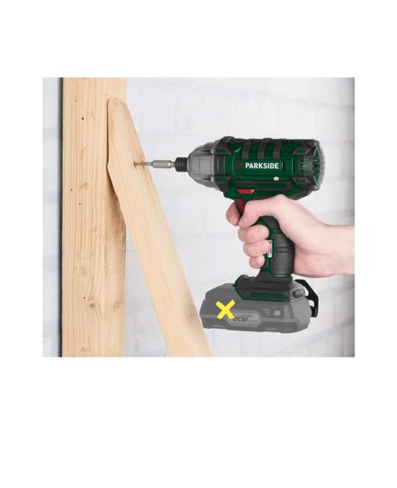 Cheie de impact parkside Fara  fir 20v