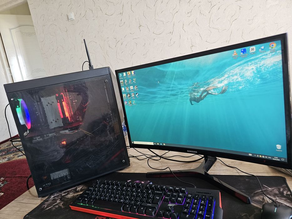 Игровой Пк сотилади Cs2&Dota2&Gta5