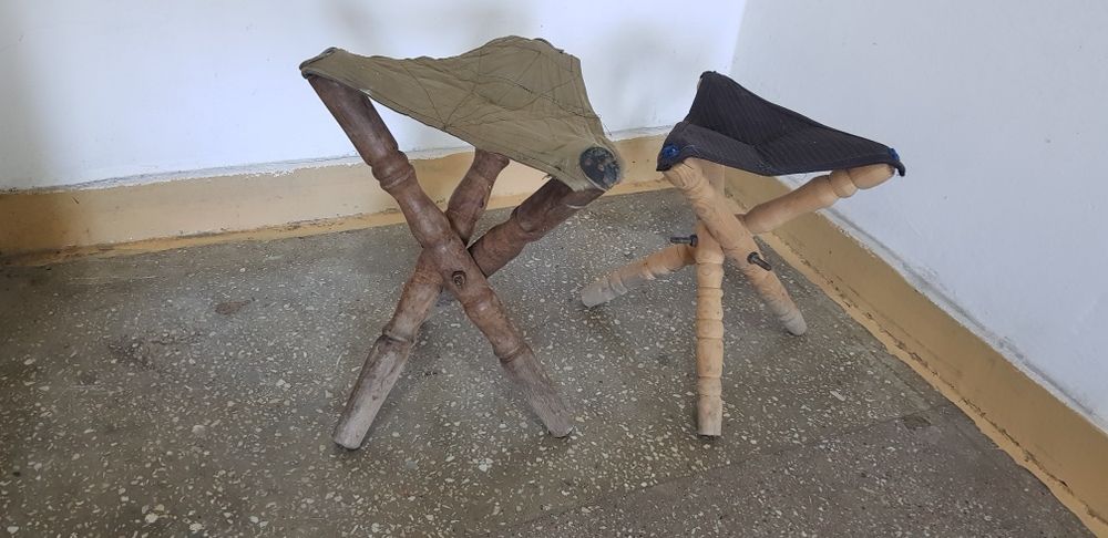 Scaune trepied 2 buc. transport INCLUS!