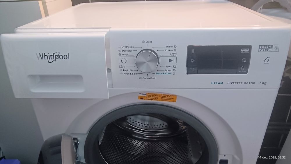 Mașina de spălat rufe Whirlpool 7kg
