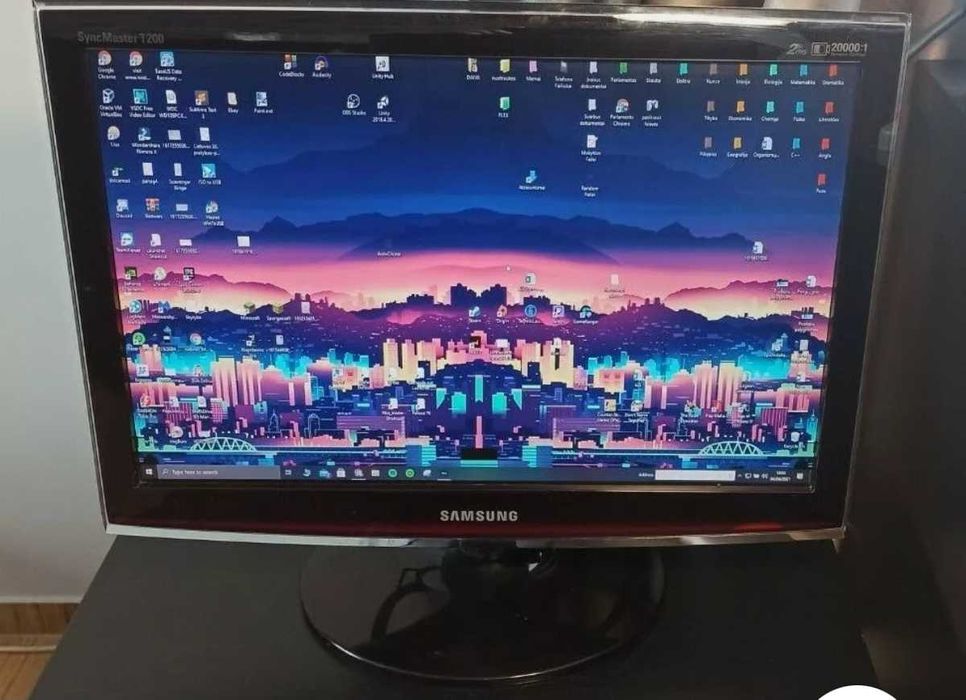 Монитор/TV 20"inch/51 cm.Samsung SyngMasterT200HD Rose Black TV Tuner