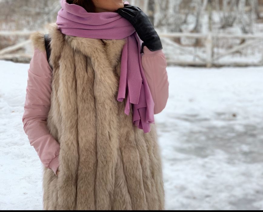 Натуралка жилетка