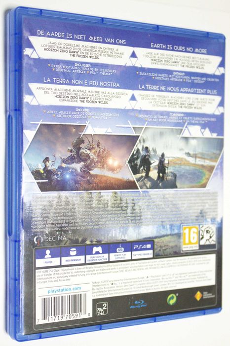 Horizon Zero Dawn PS4 PlayStation 4