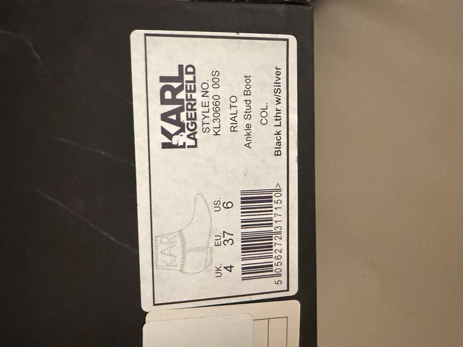 Боти Karl Langerfeld 37 номер