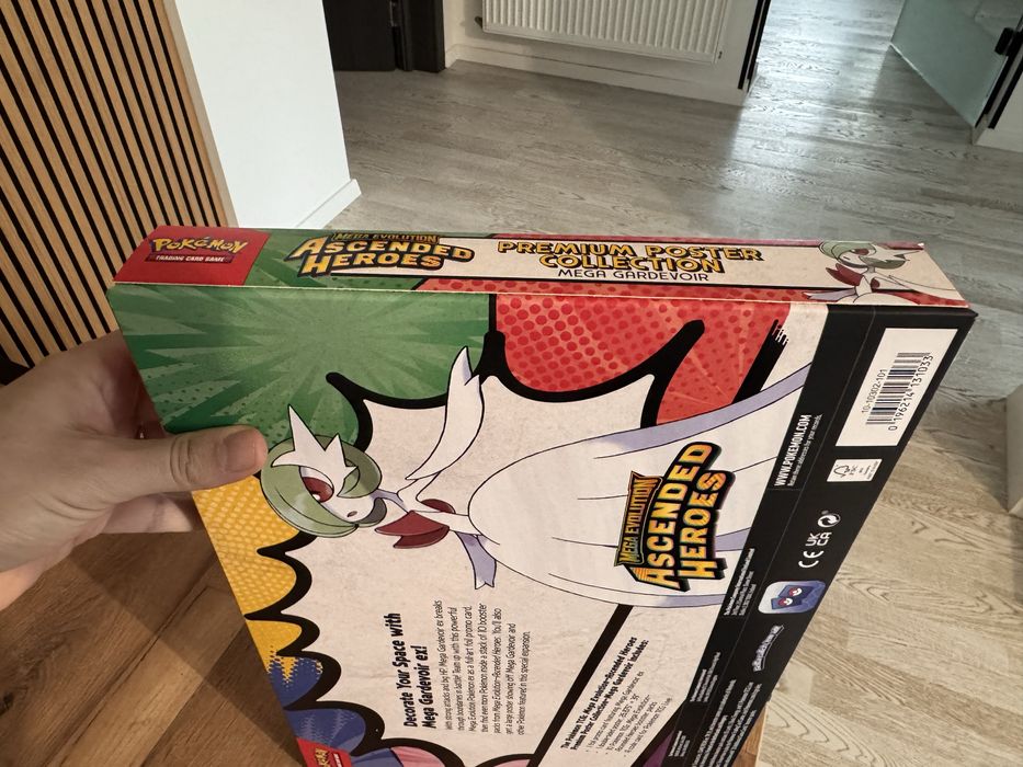Pokemon TCG Ascended Heroes premium poster collection Mega Gardevoir