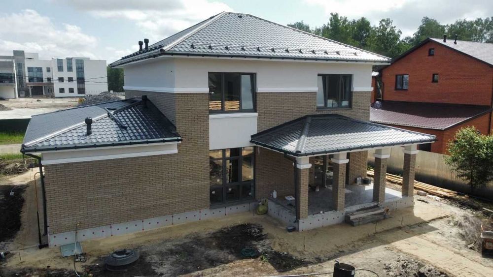 Облицовочный кирпич Дым