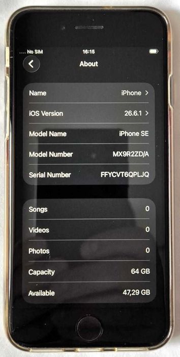Iphone SE2 - 64Gb