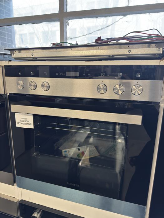 Set cuptor și plită Siemens EA64RGNA1E + HE113FBS2