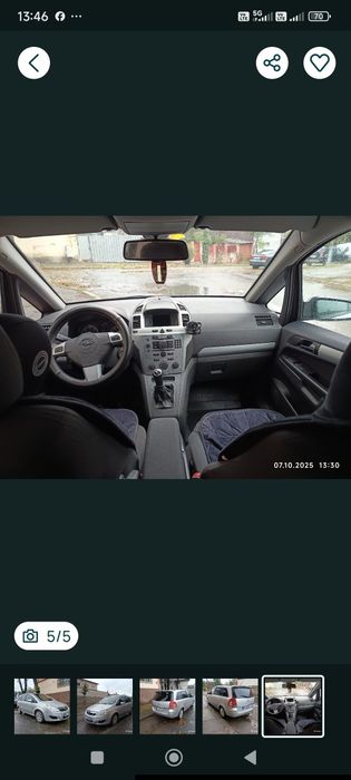 OPEL Zafira 2009 — imagine 4