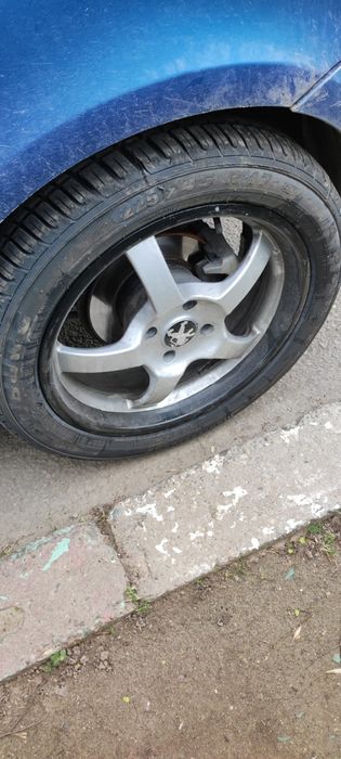 Set 4 Jante aliaj Peugeot 307, R17, 4 prezoane.