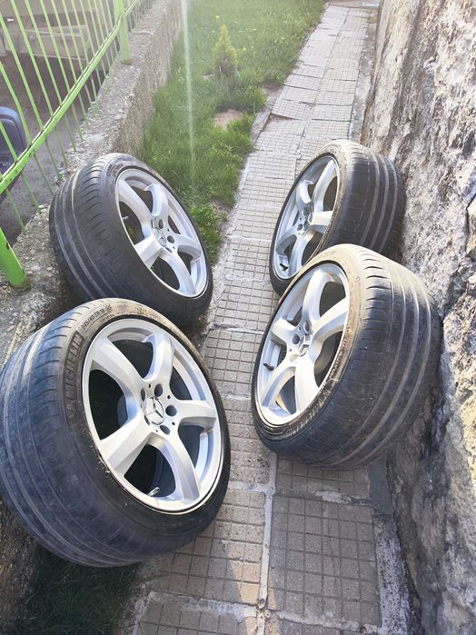 4бр.Джанти оргинални RONAL 18ки  гуми Michelin pilot sport 4 245/40/18