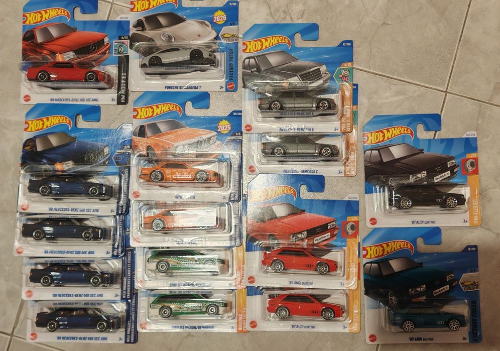 Колички hot wheels и matchbox